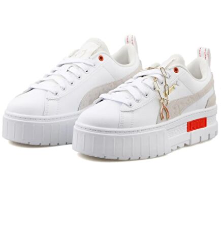 Puma Mayze Lucky Charm Wns Kadın Günlük beyaz Ayakkabı b-41 28958501