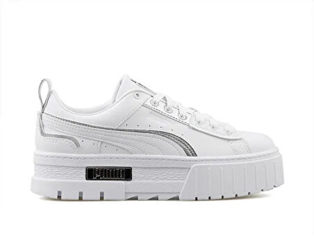 Puma Mayze Ut Metallic Wns Kadın Günlük Ayakkabı 39108401 Beyaz