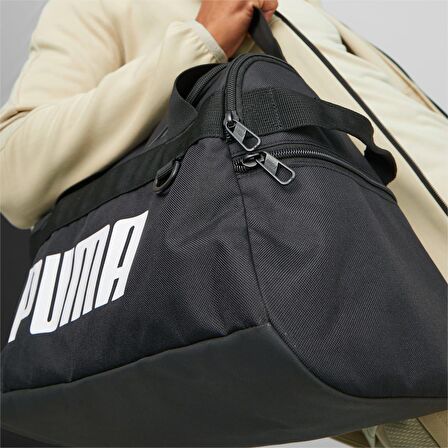 Puma Challenger Duffel Bag Su Geçirmez Outdoor Yan Çanta Siyah