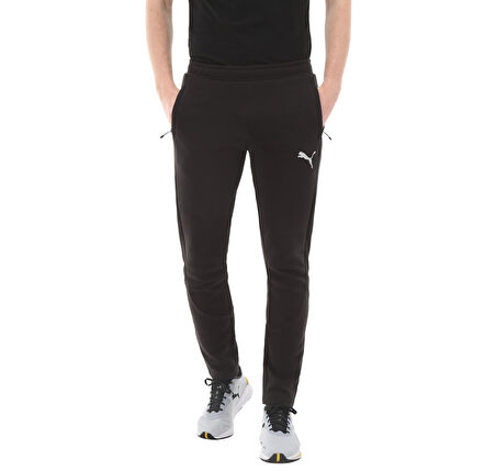 673315-01 Puma Evostrıpe Pants Dk  Black Erkek Eşofman Altı Siyah