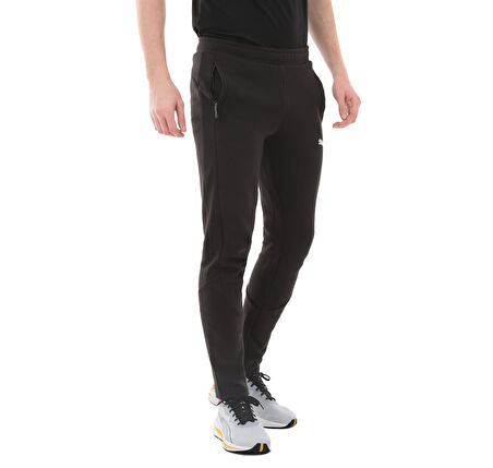673315-01 Puma Evostrıpe Pants Dk  Black Erkek Eşofman Altı Siyah