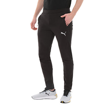 673315-01 Puma Evostrıpe Pants Dk  Black Erkek Eşofman Altı Siyah