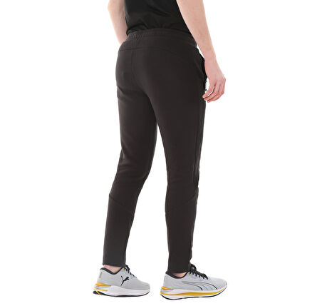 673315-01 Puma Evostrıpe Pants Dk  Black Erkek Eşofman Altı Siyah
