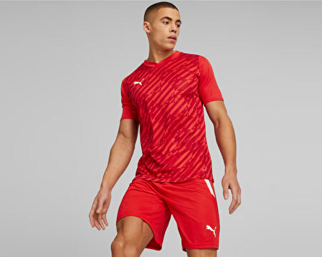 Puma Teamultimate Jersey Erkek Futbol Maç Forması 70537101 Kırmızı