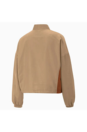 Infuse Woven Jacket Dusty Tan