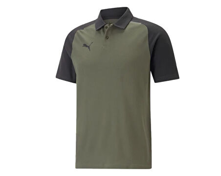 Puma Teamcup Casuals Polo Erkek Futbol Polo Tişörtü 65799135 Haki