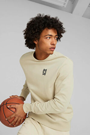 Puma Pivot Crew Emb Granola Erkek Sweatshirt 53324913