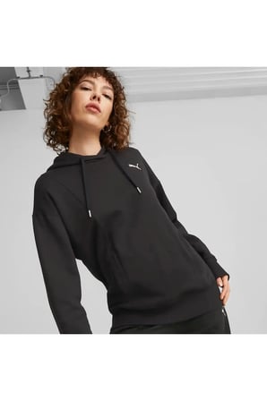 HER Hoodie Siyah Kadın Sweatshirt