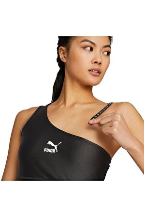 Puma 538312-01 DARE TO Crop Top Kadın Siyah Kısa Üst