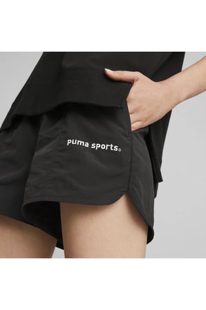 TEAM Shorts Siyah Kadın Şort