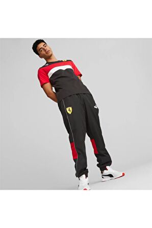 Puma 538159-01 Ferrari Race SDS Tee Erkek Siyah Spor Tişört