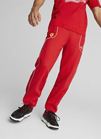 Puma Kırmızı Erkek Dar Paça Eşofman Altı 53816502 Ferrari Race Sweat Pants