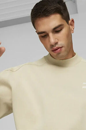 Puma T7 Mock Neck Crew Erkek Sweat 53948388
