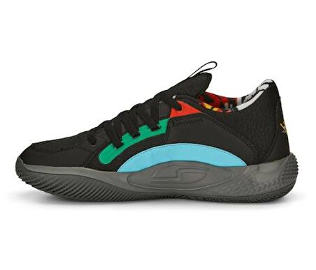 Puma Court Rider Chaos Block Party Erkek Siyah Spor Ayakkabı 37826501 I-25