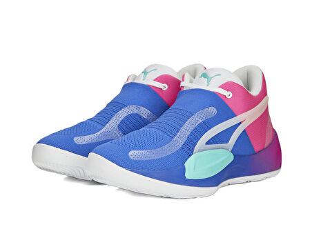 Puma Rise Nitro Fadeaway Erkek Basketbol Ayakkabısı 37827801 Renkli