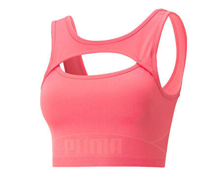 Puma Formknit Seamless Fashion Bra Kadın Koşu Atleti 52309963 Pembe