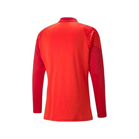 Puma 657982 Teamcup Traınıng 1/4 Zıp Top Kırmızı
