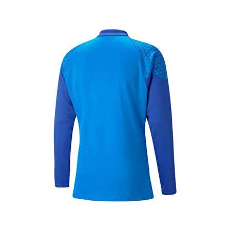 Puma 657982 Teamcup Traınıng 1/4 Zıp Top Mavi