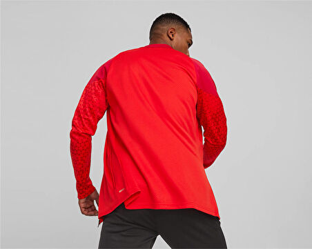 Puma Teamcup Training Jacket Erkek Futbol Antrenman Ceketi 65798301 Kırmızı