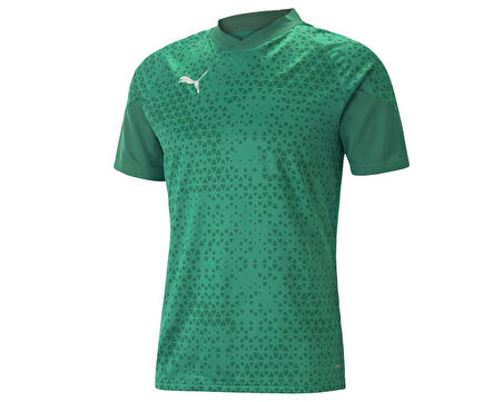 Puma Teamcup Training Jersey Erkek Futbol Tişörtü 65798405 Yeşil
