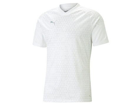 Puma Teamcup Training Jersey Erkek Futbol Tişörtü 65798404 Beyaz