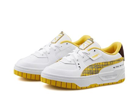 Puma Cali Dream College Kadın Beyaz Sneaker Ayakkabı  39194401 B-256 