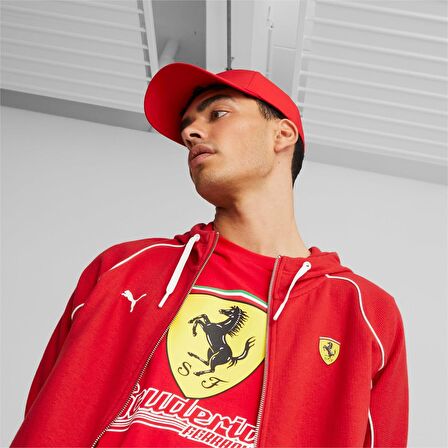 Puma Scuderia Ferrari Erkek Kırmızı Şapka (024454-02)