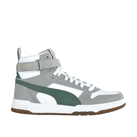 Puma RBD Game - Erkek White-Eucalyptus-Gray Bilekli Spor Ayakkabı - 385839 17