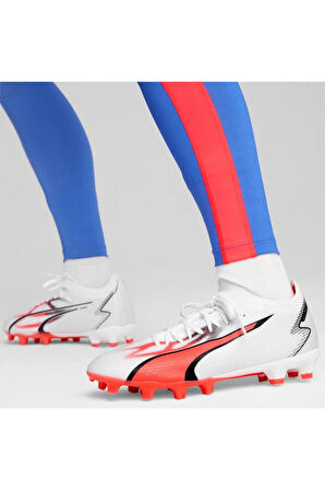 ULTRA MATCH FG/AG White-PUMA Black- Erkek Krampon