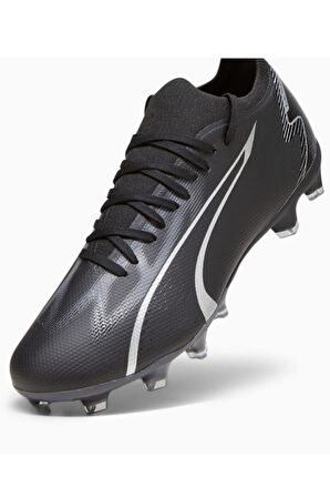 Puma ULTRA MATCH FG/AG Erkek Krampon Siyah Gri 40-45 
