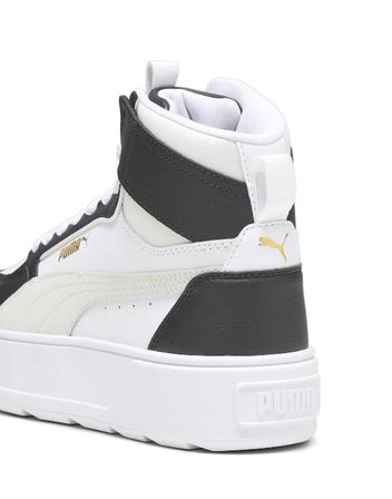 Puma Karmen Rebelle MID Siyah Beyaz Günlük Spor Ayakkabısı 