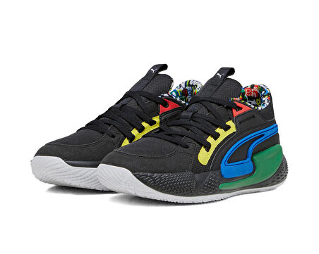 Puma Court Rider Erkek Basketbol Ayakkabısı 37913701 Siyah