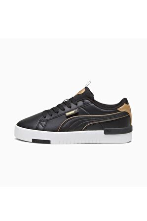 Puma Jada Renew Pop-Up Metallics Kadın Sneaker Ayakkabı Siyah-Altın 36-40 