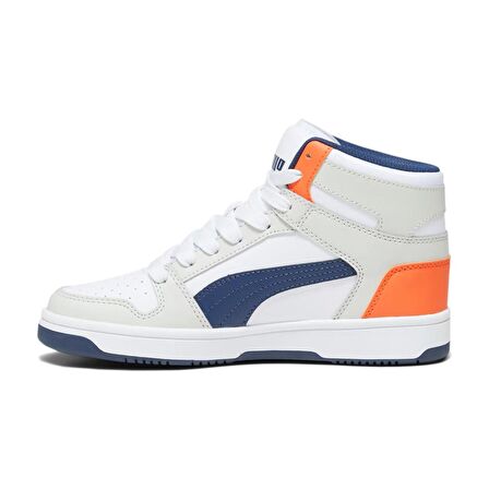 Puma 370486 Rebound Layup SL Jr Spor Ayakkabı Beyaz-Mavi