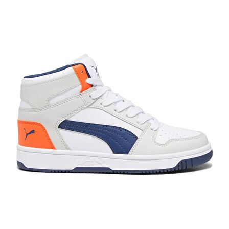 Puma 370486 Rebound Layup SL Jr Spor Ayakkabı Beyaz-Mavi