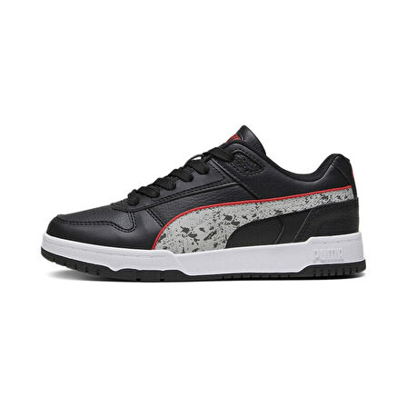 Puma RBD Game Low Graffiti JR Erkek Çocuk Siyah Sneaker