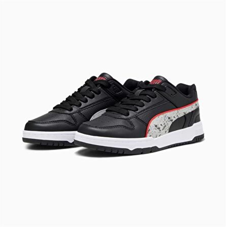 Puma RBD Game Low Graffiti JR Youth Sneakers 392570 02