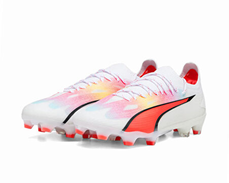 Puma Ultra Ultimate Fg/Ag Erkek Çim Zemin Kramponu 10731101 Beyaz