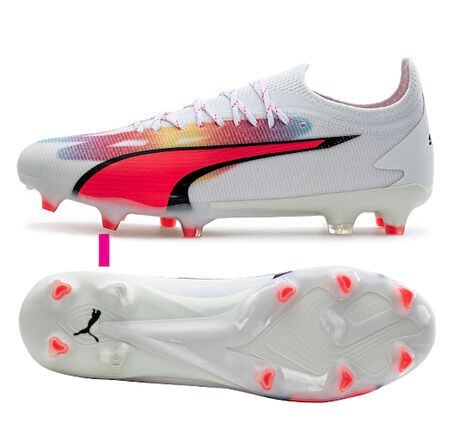 Puma ULTRA ULTIMATE FG/AG BEYAZ KRAMPON 10731101 P-114