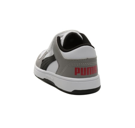 370492-20 Puma Pm Rebound Layup Lo Sl V Ps çocuk Spor Ayakkabı Beyaz