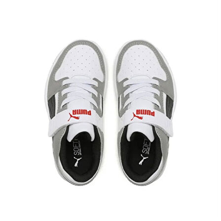 Puma Pm Rebound Layup Lo Sl V Ps Çocuk Günlük Ayakkabı 370492-20 Beyaz