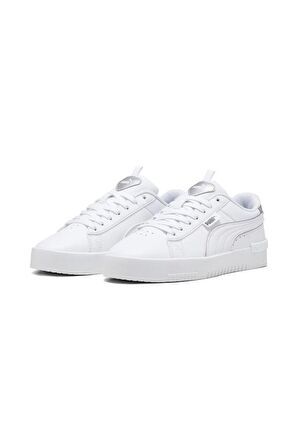 Puma Jada Renew Pop-Up Metallics Kadın Sneaker Ayakkabı Beyaz-Gümüş 36-40 