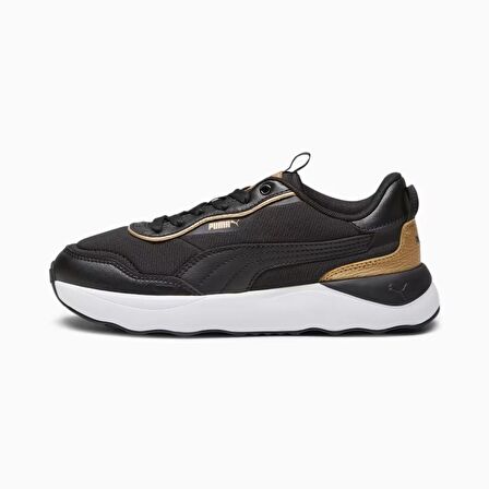 Puma Runtamed Platform Metallics Women's Sneakers Kadın Spor Ayakkabı 39337501 Siyah