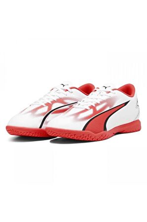 Puma ULTRA PLAY IT Erkek Halısaha Krampon Beyaz Pembe 40-45 