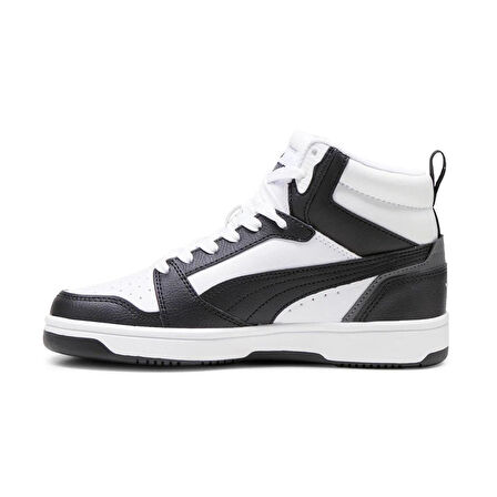 Puma 393831 Rebound V6 Mid Jr Spor Ayakkabı Beyaz