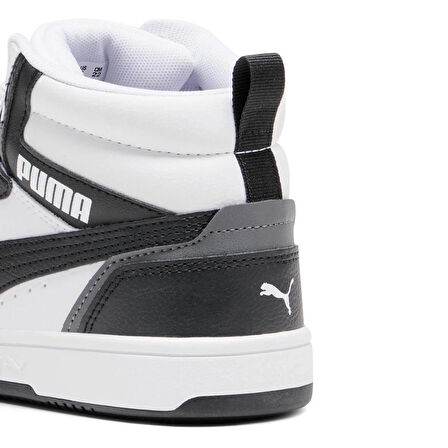 Puma 393831 Rebound V6 Mid Jr Spor Ayakkabı Beyaz