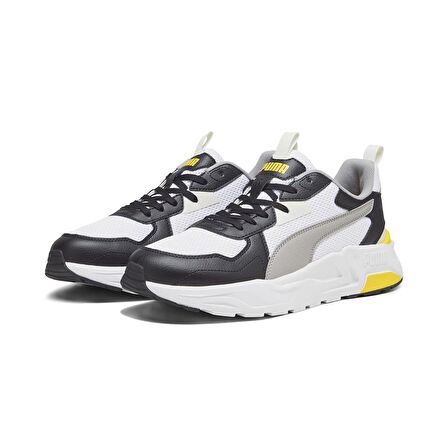 PUMA 38929212 Trinity Lite  White-Concrete Gray- Black