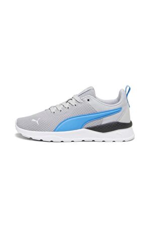 Puma Anzarun Lite Jr Unisex Yürüyüş ve Koşu Ayakkabısı Gri Mavi 36-39 