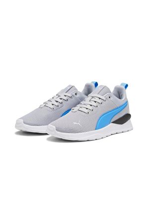 Puma Anzarun Lite Jr Unisex Yürüyüş ve Koşu Ayakkabısı Gri Mavi 36-39 
