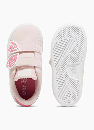 Puma Pembe Kız Bebek Yürüyüş Ayakkabısı 39480401 Puma Smash 3.0 Bfly V Inf